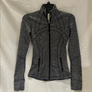 Lululemon Black and Gray Textured Jacket